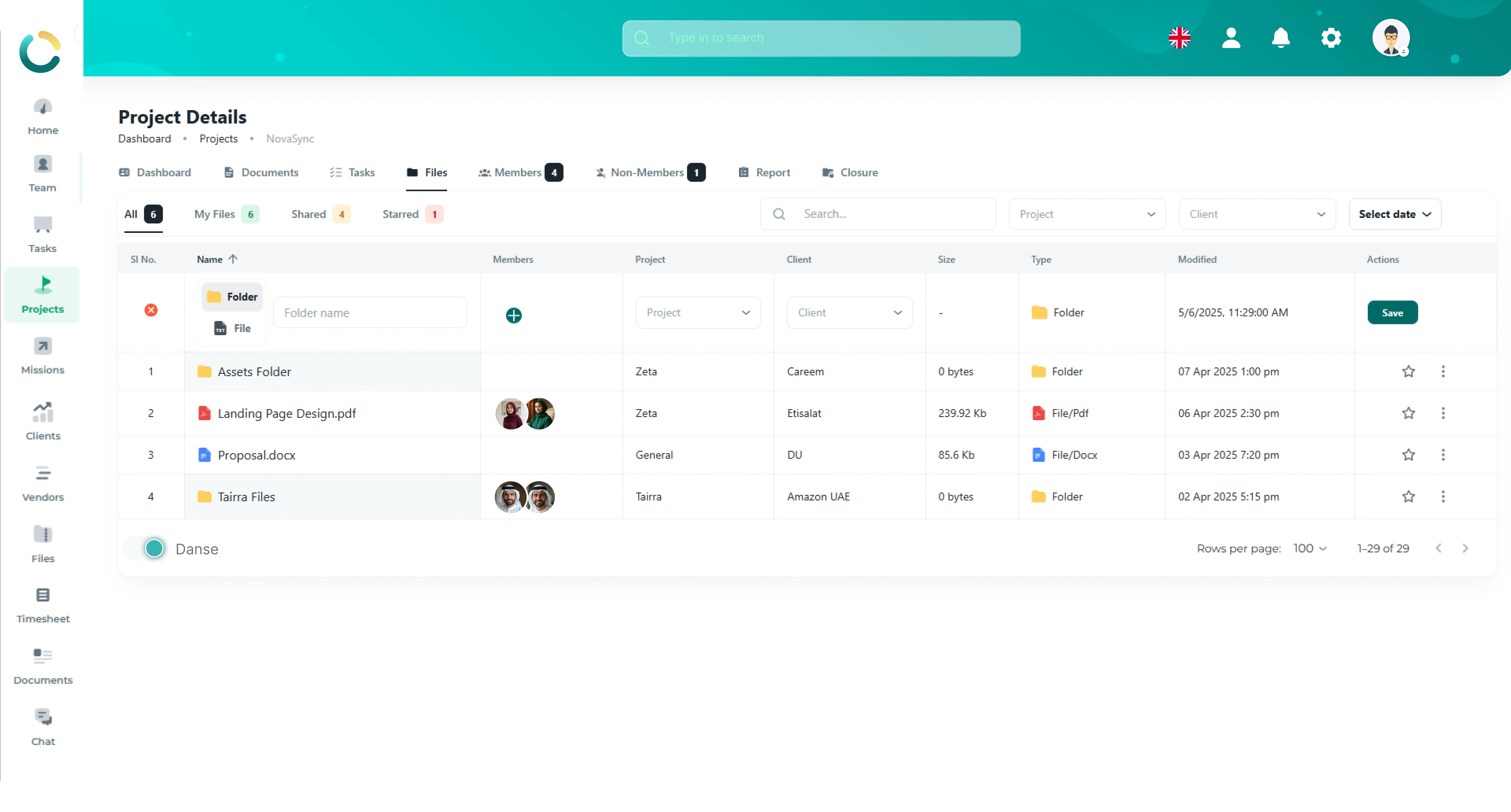 NOVOTAK Project File Repository