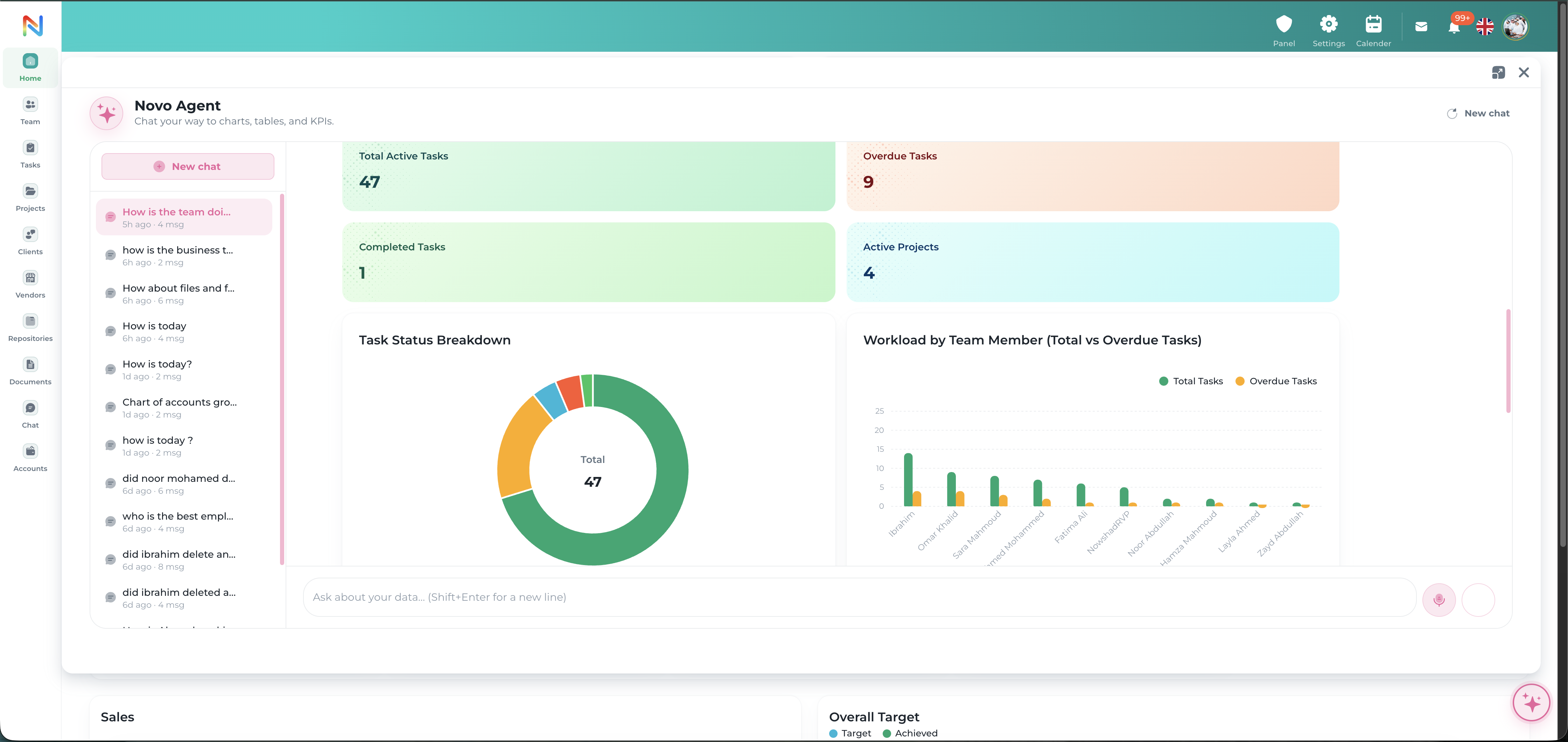 NOVOLOGS AI Agent