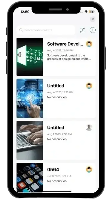 NOVOLOGS Mobile Document Management